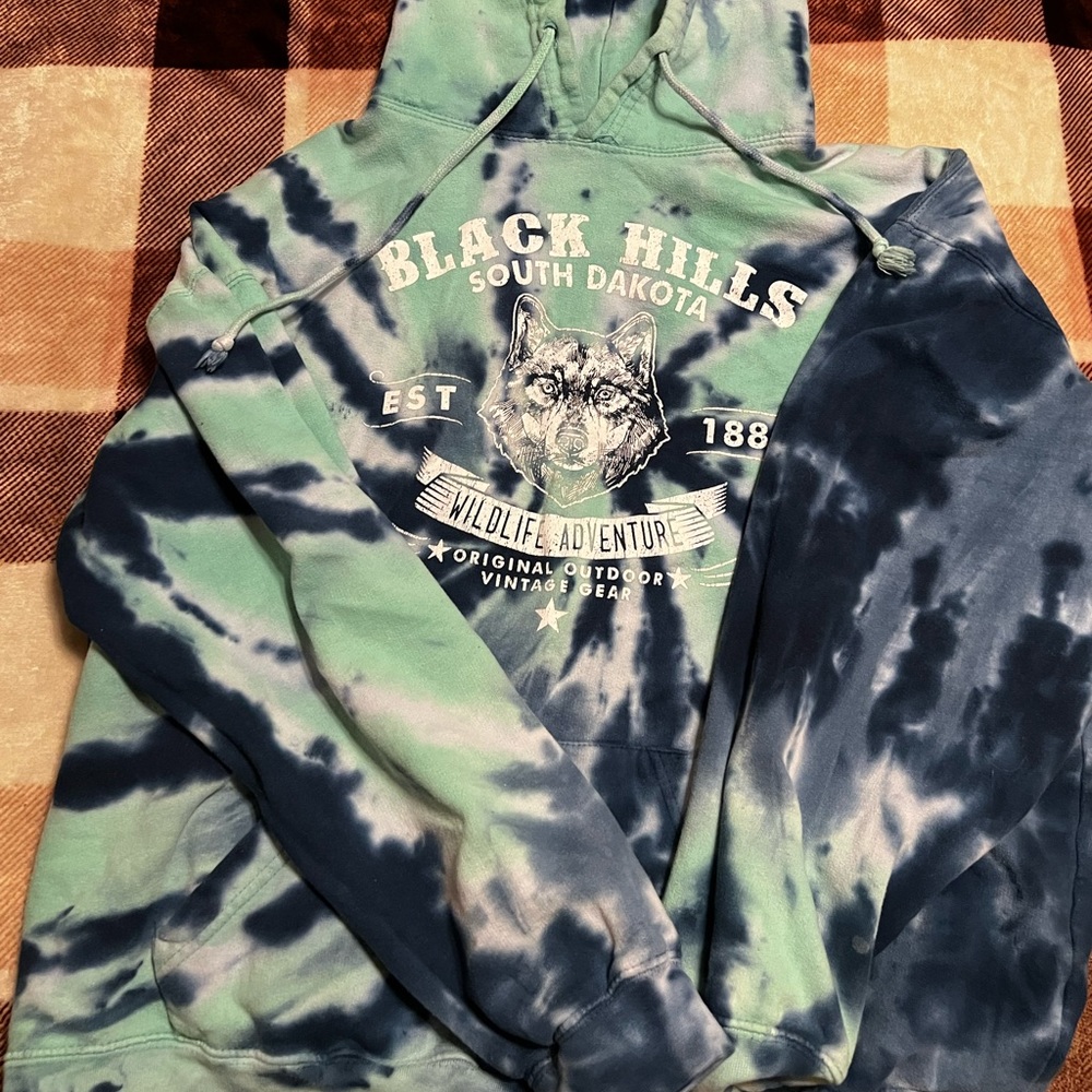 Black Hills ty-dye hoodie
